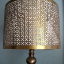 Gold Drum Shade