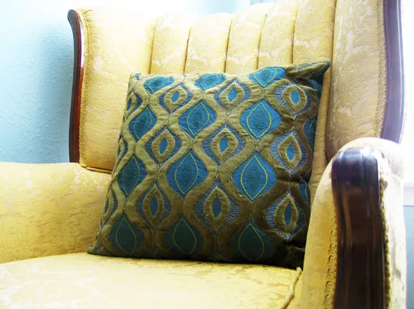 Peacock Pillow