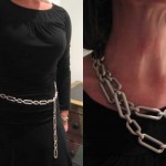 Chain Belt as Necklace