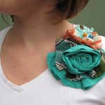 Recycled T-shirt Flowers