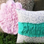 Petal and Tee Pillows