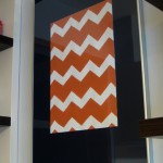 Chevron Art Spruce Up