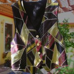 Up-cycled Ties: Vest, Skirt, Wall Art