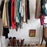 Adding Storage: Clothes rack